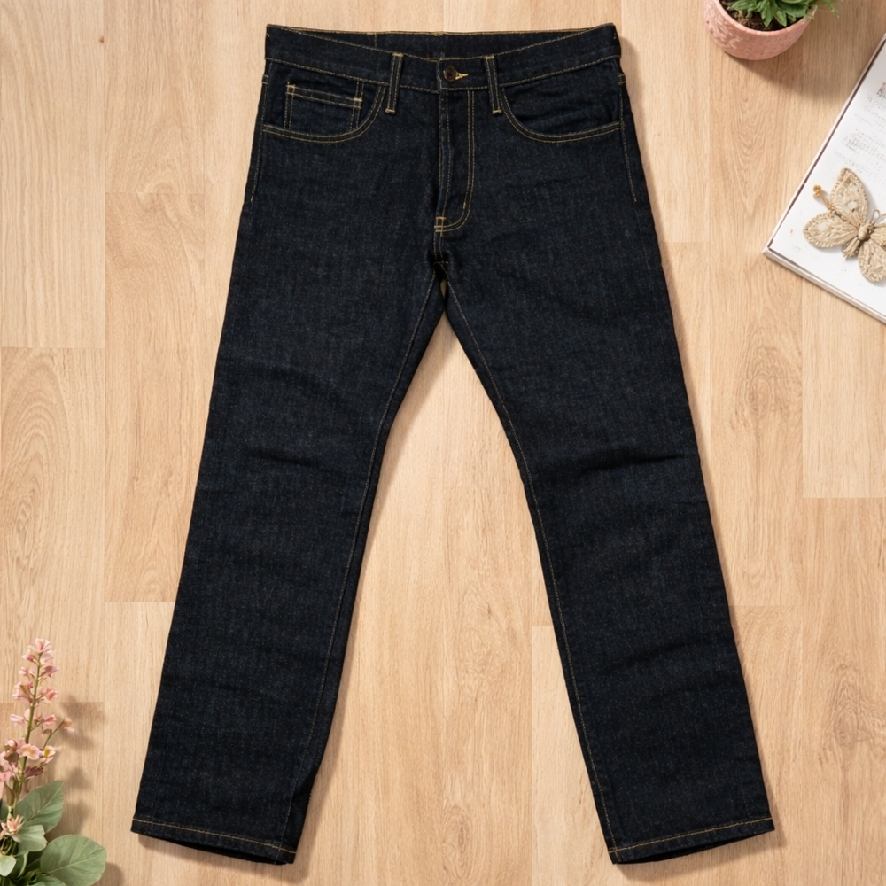 Hoyle Jackson selvedge denim jeans 31 Made in USA Button Fly